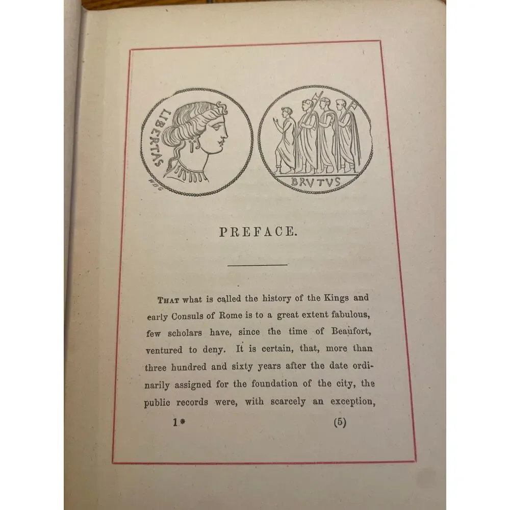 1873 Lays of Ancient Rome Macaulay Illustrated C.G. Bush Antique Hardcover
